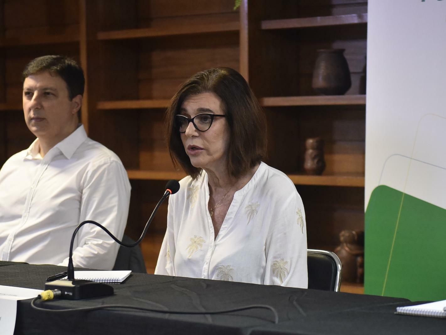 Presidente da Petrobras, Magda Chambriard.
